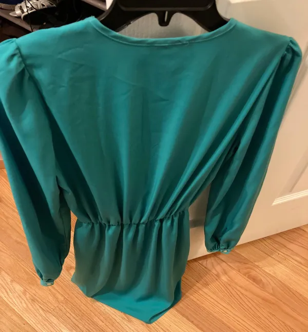 Emerald Green Formal Dress Size M - Image 2