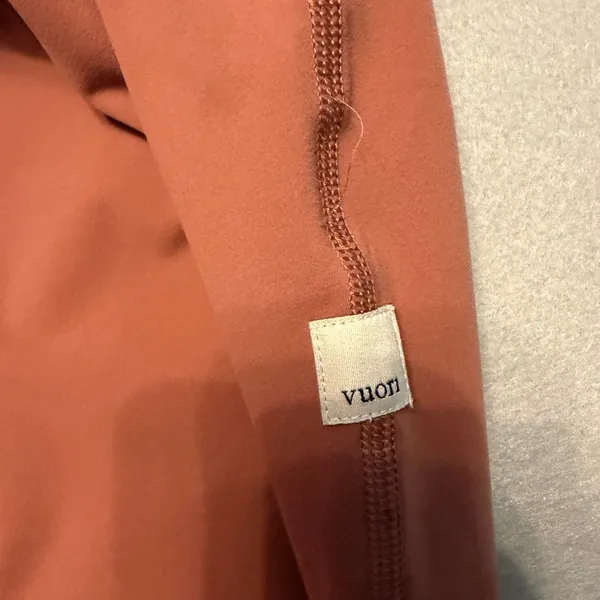 Vuori Daily Jogger Sweatpants Leggings Yoga Pants Burnt Orange Stretch Women XL - Image 9