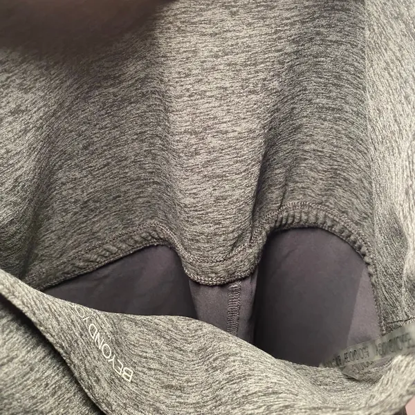 Beyond Yoga One and Only Heathered Gray One Strap Mini Dress Athleisure Small - Image 7