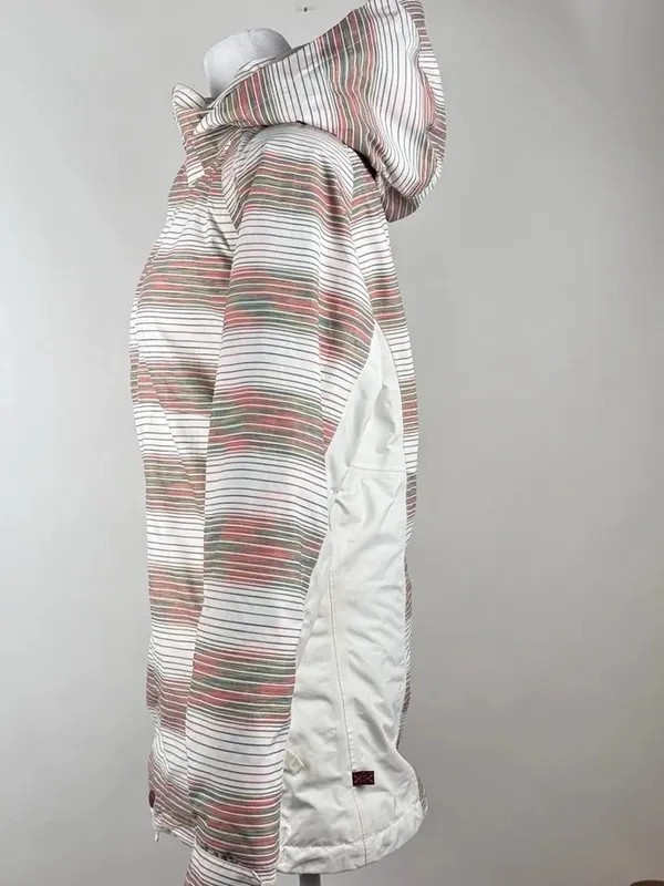 Burton Prism Gore-Tex Snowboard Ski Snow Jacket in Space Dye Stripe Size XS - Image 9