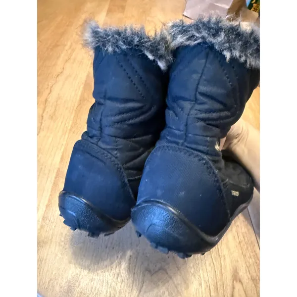 Columbia Women Minx Shorty Ill Snow Boot Black Waterproof Quilted Fur Lining 8.5 - Image 7