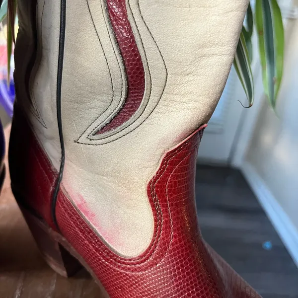 Vintage Frye Cowboy Boot - Image 8