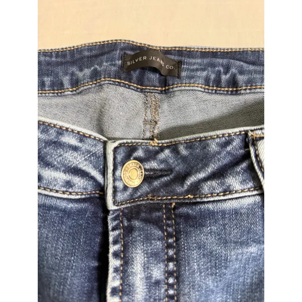Silver Jeans Avery Slim Boot Medium Wash Denim Jeans W94627SDG332 Sz 18 L33 Wmn - Image 4