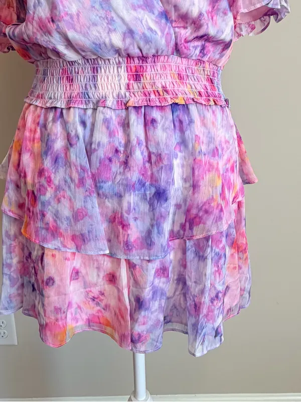 Amanda Uprichard NYC Adriel mini Dress in Cotton Candy size large NWT - Image 14