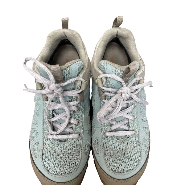 Merrell Select Dry Form 2 womans green leather hiking sneakers Sz 8 SKU 9720 - Image 14