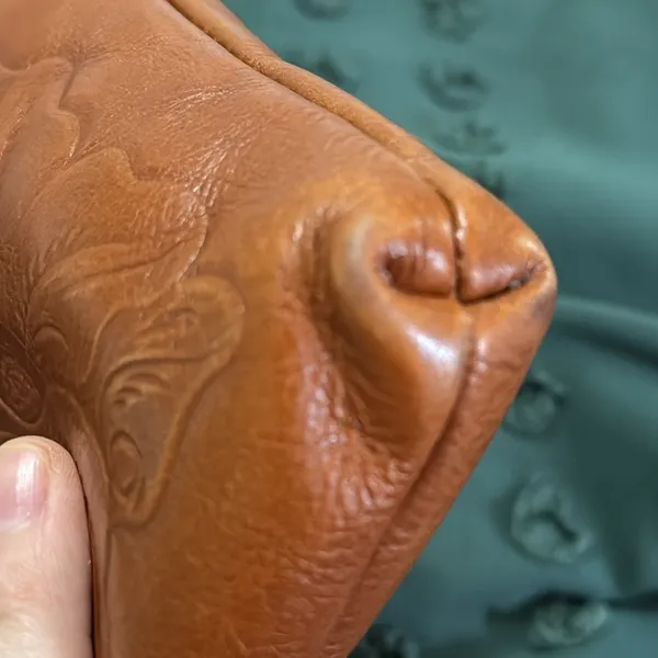 Patricia Nash Crossbody Leather Purse - Image 7