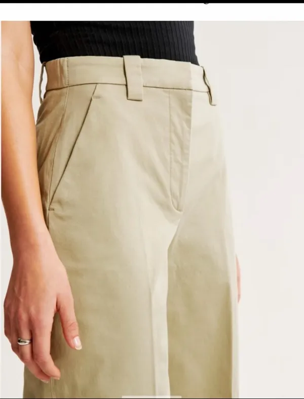 Abercrombie Wide Leg Trouser Pant - Image 8