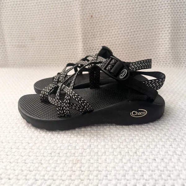 Chacos ZX/2 Classic Boost Black Comfort Strappy Sandals Women's US 7 - Image 5