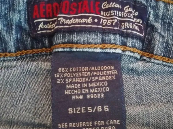 Aeropostale 6 29/29 Medium Wash Flare Jeans - Image 5