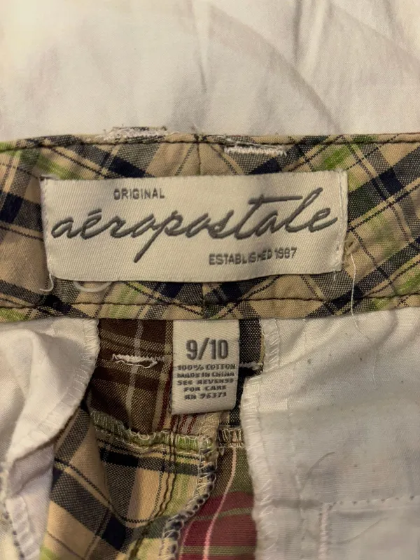 Plaid Mini Skirt - Image 3