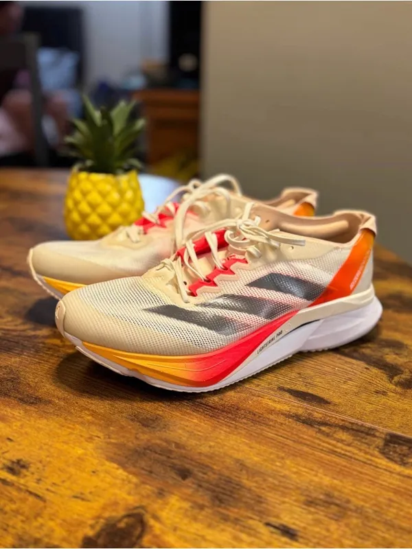 Neutral and Orange Gradient Women’s Running Shoes Size 8.5 - Image 4
