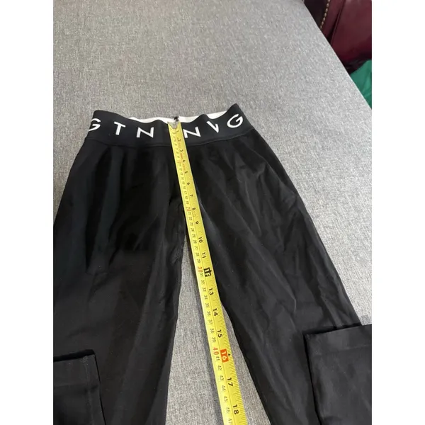 NVGTN Women's Black Seamless Leggings Sz L Gym Workout Athletic - Image 3