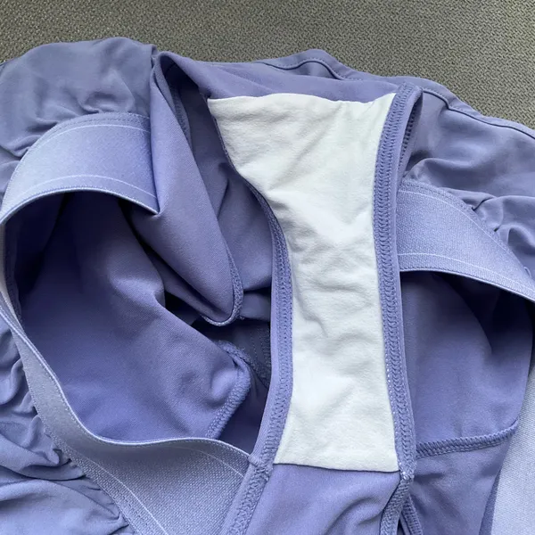Alo Yoga Match Point Short Lilac Blue M - Image 4
