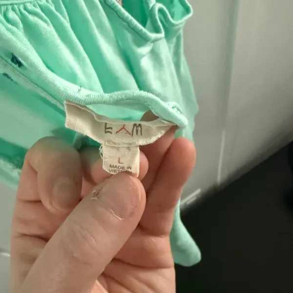 Embroidered Mint Green Camisole - Image 3
