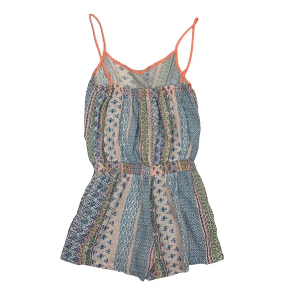 Promod Boutique Romper Small Boho Summer Festival Casual Vacay Sleeveless - Image 4