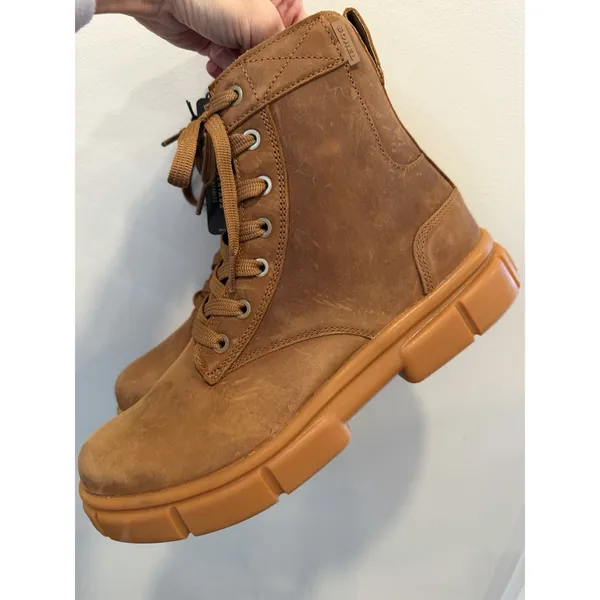 SOREL Women's Explorer Lace-Up Boot, Velvet Tan, Size 10.5 Waterproof NEW - Image 5