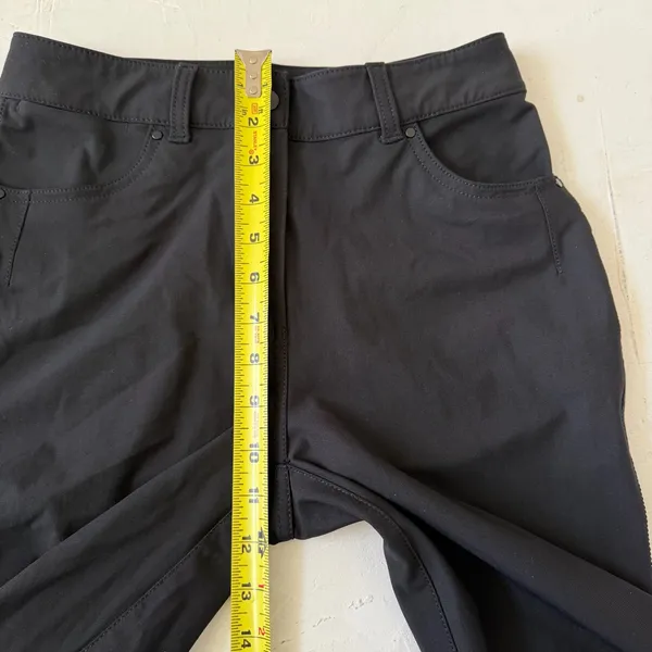 Lululemon City Sleek High Rise Black Work Pant Trouser Size 4 - Image 9