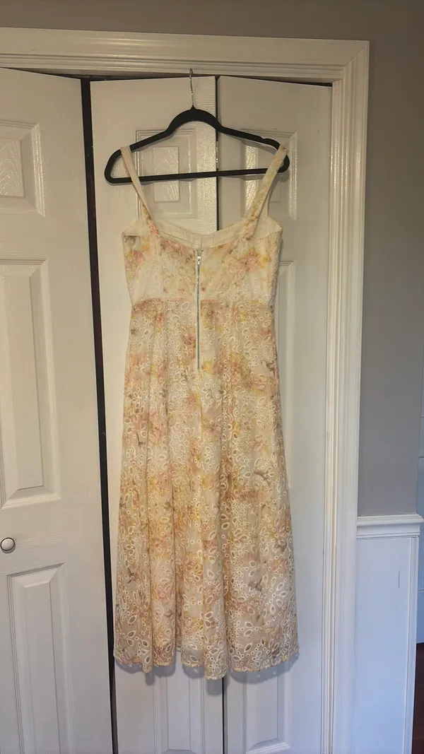 Bardot Lilah Corset Midi Dress Floral - Image 4