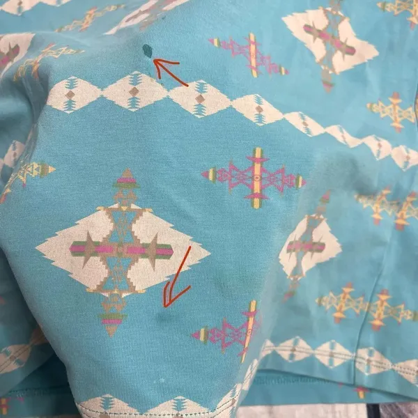 Vintage Pendleton Y2K Southwestern Aztec Womens Top Size‎ Medium Long Sleeve - Image 4