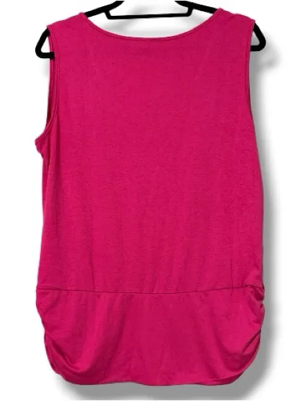 New York & Company women’s size XL pink sleeveless pullover pink top new - Image 2