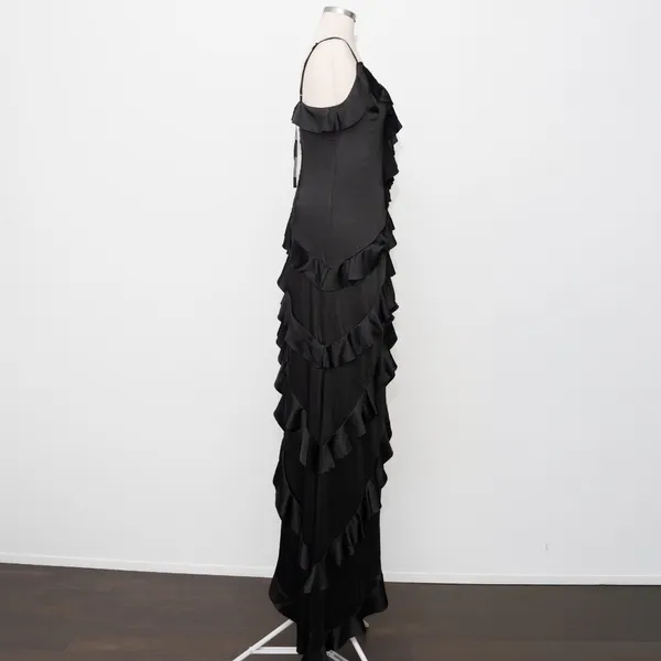 Elliatt - Kyla‎ Asymmetrical Ruffle Gown - Image 7