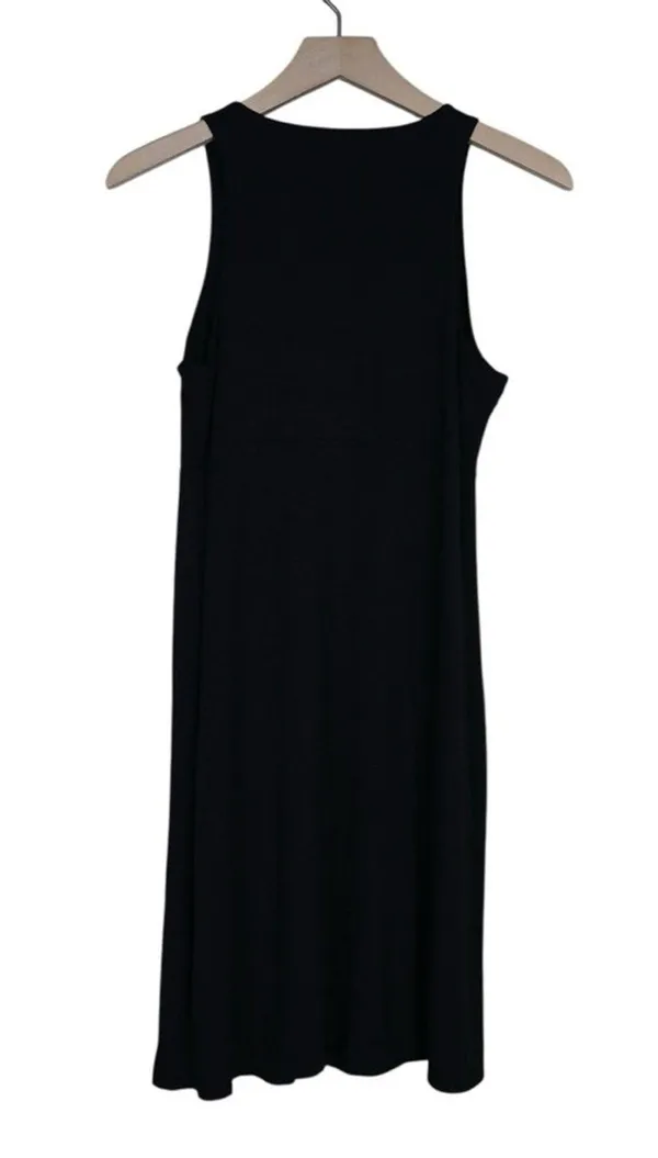Athleta Womens S Black Santorini High Neck Dress - Image 2