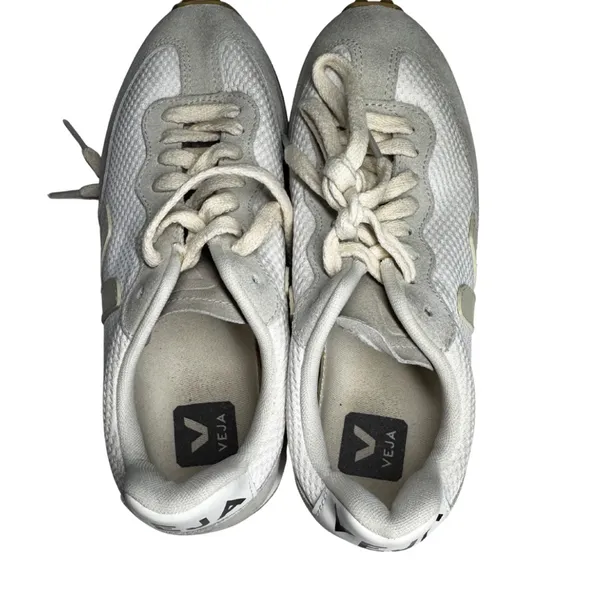 Veja Women's Rio Branco Low Top Sneakers 5 Pier Natural suede mesh casual - Image 3