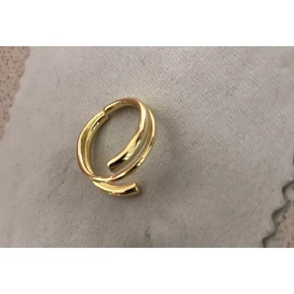*NEW Coil‎ Ring Gold Plated Sterling Silver - Image 10