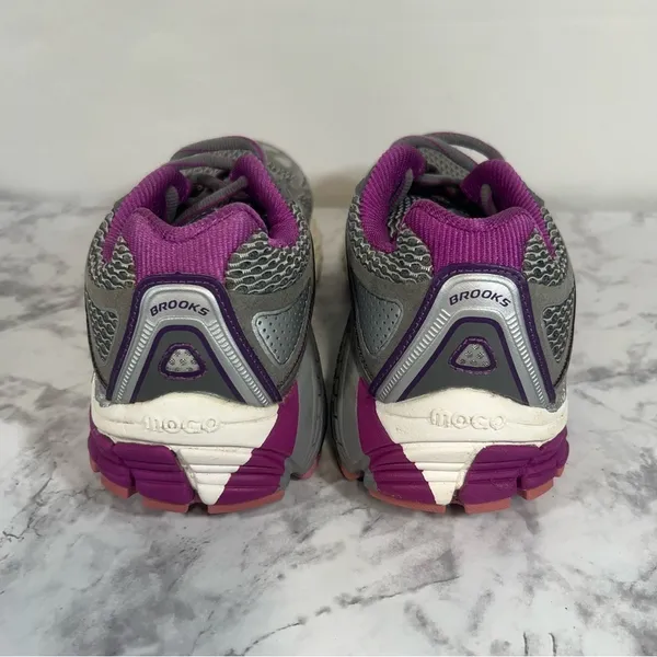 Brooks Ariel 14 Women's Shoe Purple and Silver Size 6 #958 - Image 5