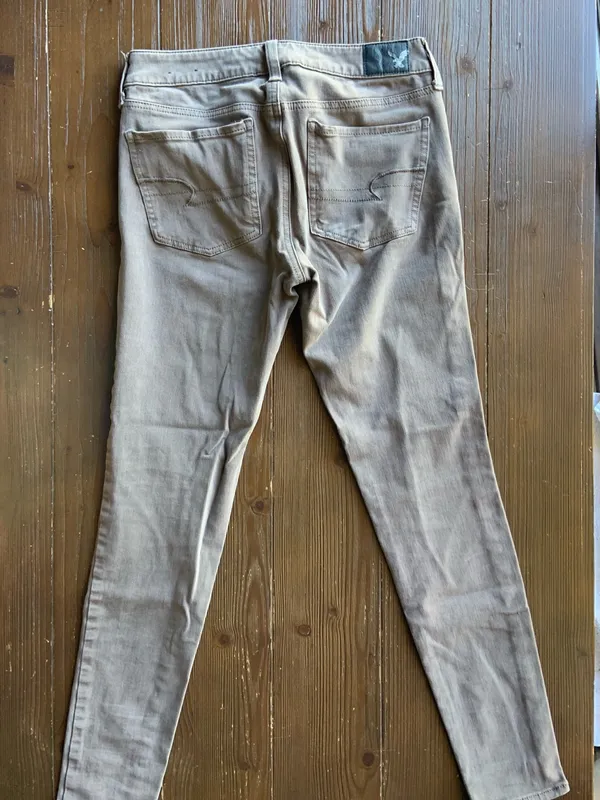 American Eagle Outfitters Taupe Skinny Jeans - Image 2