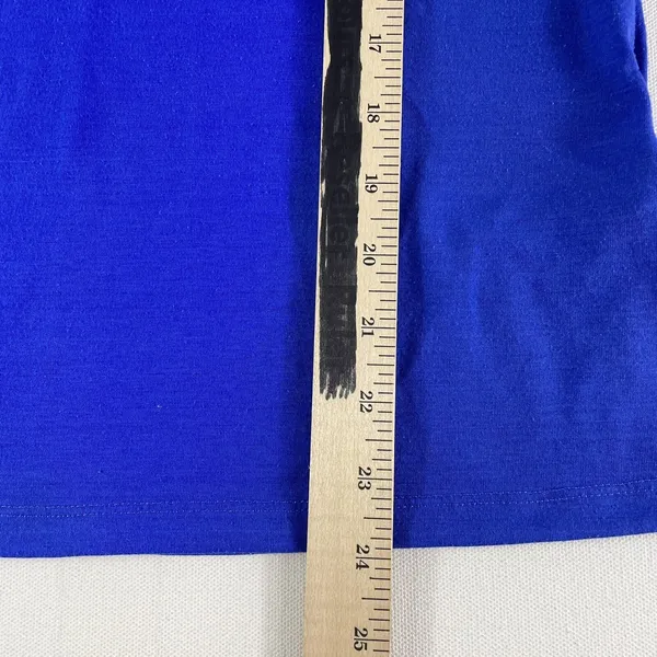 The North Face T Shirt Women's Small VaporWick Blue Polyester Stretch TNF Ladies - Image 10