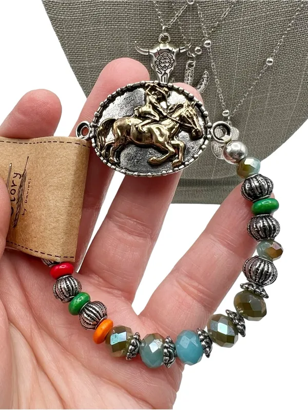 Southwestern Cowgirl Fashion Jewelry Lot - Image 9