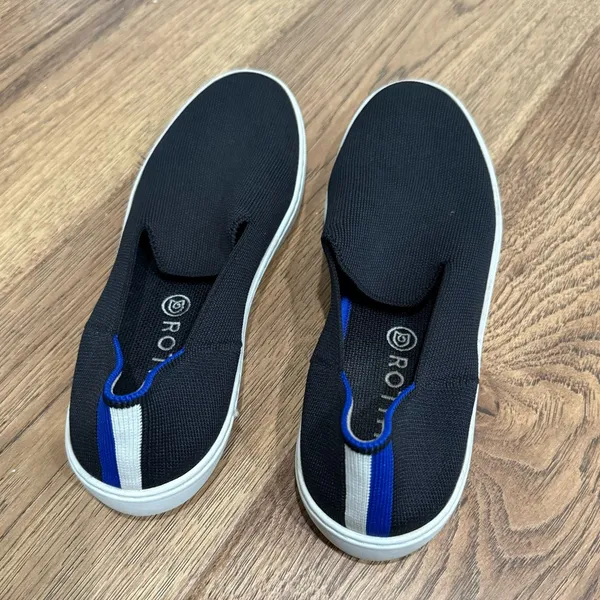 Rothy’s The Original Slip On Sneaker Black Size 9 Women’s - Image 3