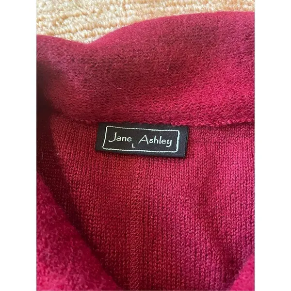 Jane Ashley Wool Blend Jacket  L - Image 2