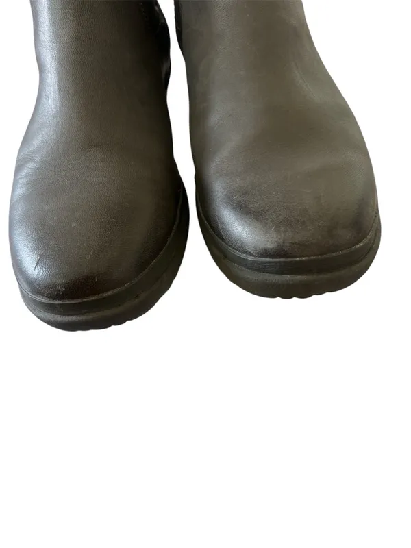 UGG Waterproof Janina Boots - S/N 1017387 -‎ Dark Green/ Gray - Size 8 - Image 8