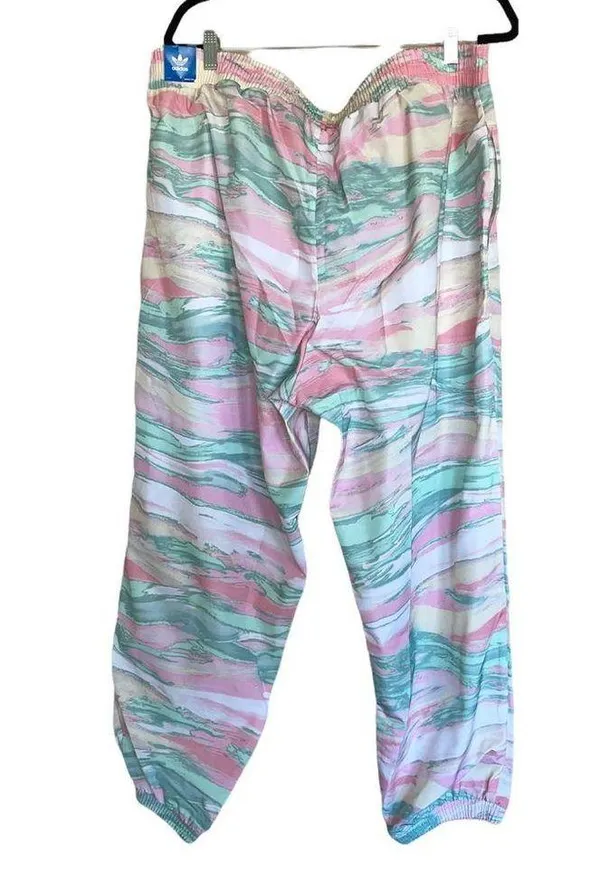 NWT adidas GT4538 Multicolor Marble Tie Dye Track Pants Joggers 2X - Image 12