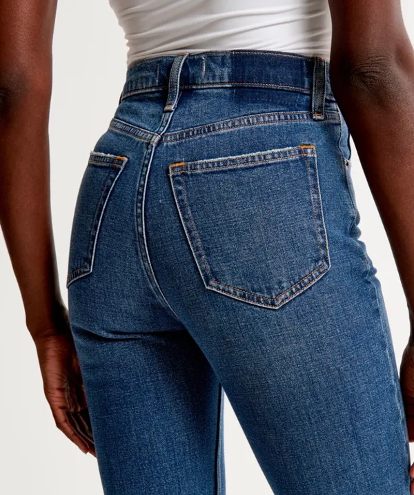 Abercrombie The Ankle Straight Ultra High Rise - Image 7
