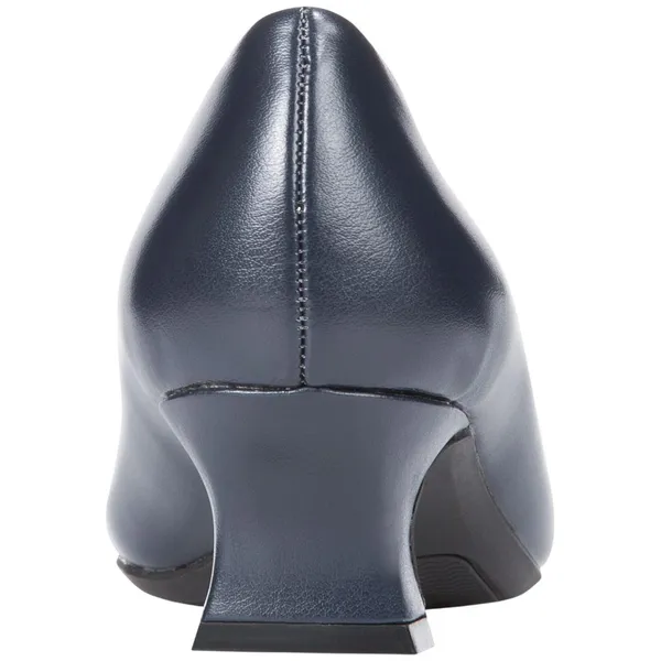 NWT Easy Street Womens Waive Dress Pump Block Heel WAIVE New Navy Blue 9.5M - Image 3