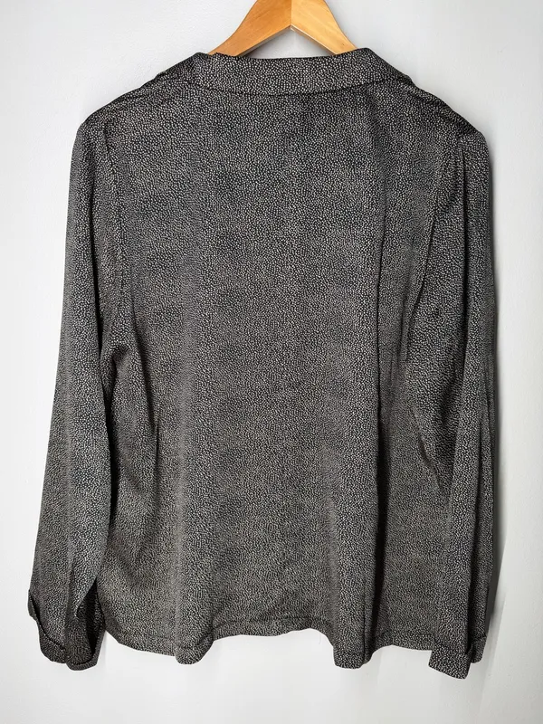 Molly Bracken Double Breasted Polka Dot Boyfriend Blazer Career Office Jacket‎ - Image 10
