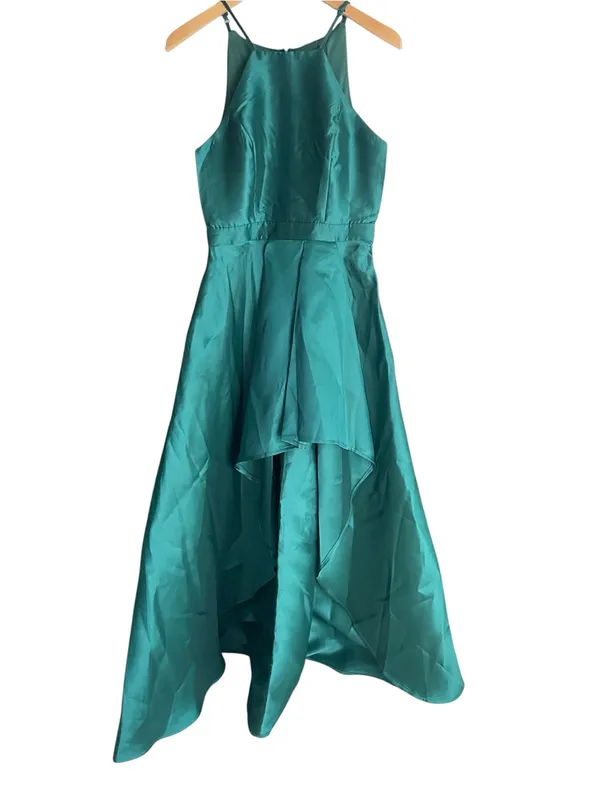 Lulus Broadway Show Satin High-Low Maxi Dress - Image 4