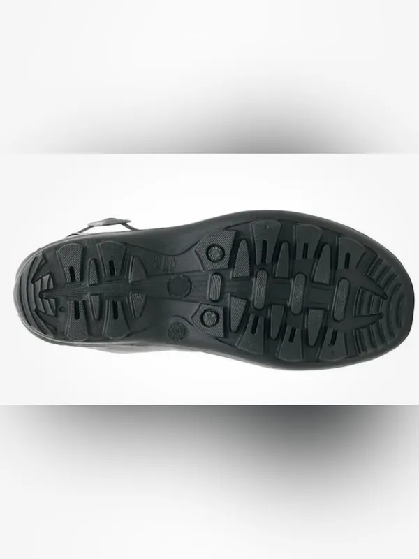 Kamik Black Tall Waterproof Rain Boot with Side Buckle Size 7 - Image 6