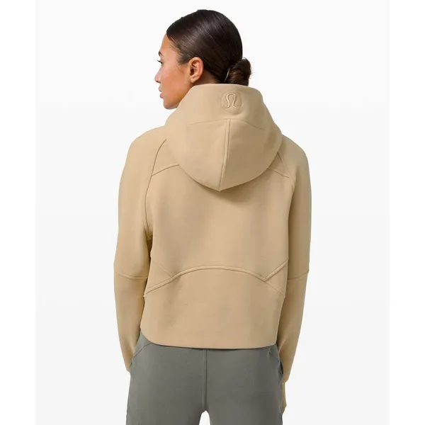 Lululemon Scuba Oversized 1/2 Zip Hoodie in Trench Beige Size XS/S‎ - Image 2