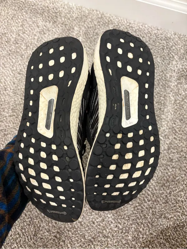 Adidas Women’s Black Ultraboost Sneakers - Black/White - Image 5