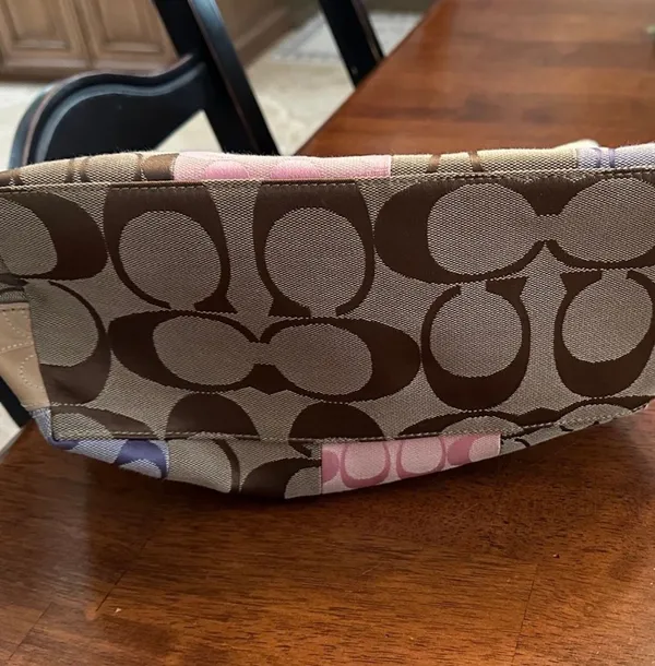 Coach Multicolor Patchwork Shoulder Bag - Image 5