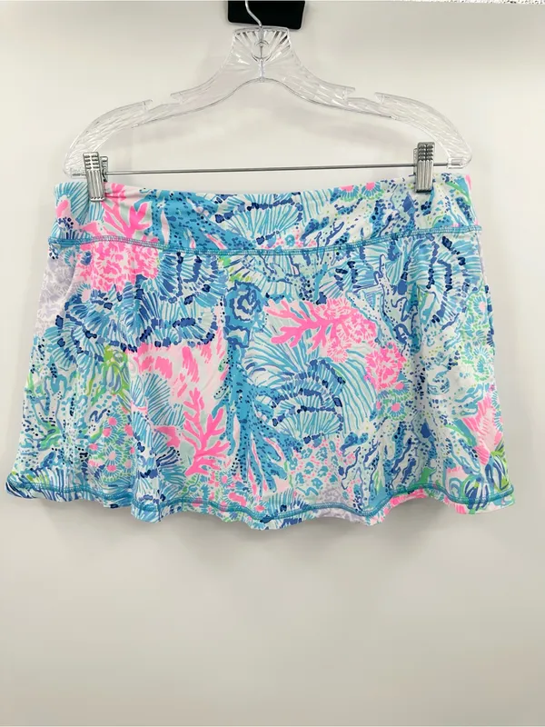 Lilly Pulitzer UPF 50+ Luxletic Aila Skort Multi Sink or Swim Size XL - Image 4