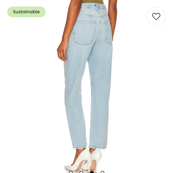 AGOLDE 90's Mid Rise Loose Jeans in Reputation - Image 3
