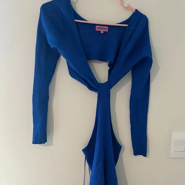 Edikted Blue‎ Cutout dress size small - Image 4