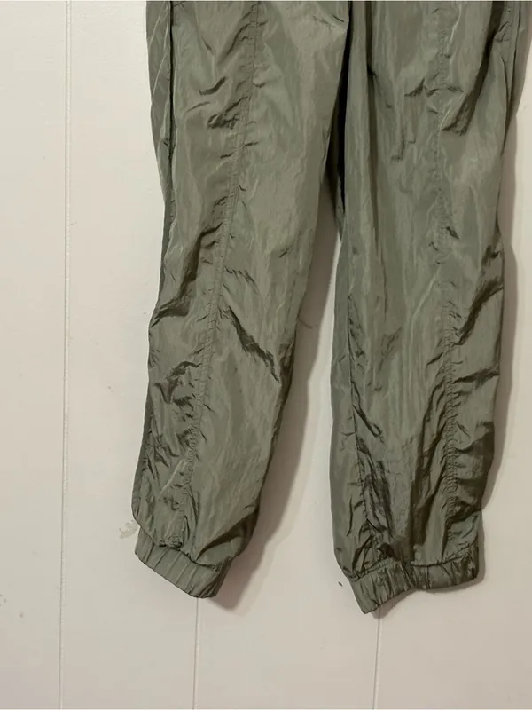 FP Movement The Way Home Jogger Pants Olive Green Nylon High Rise Size M - Image 4
