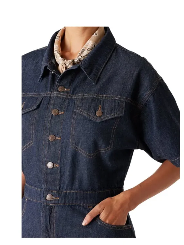 Levi's Levi Strauss Signature Vintage '95 desert rain wash shirtdress IN Desert Rain L - Image 8