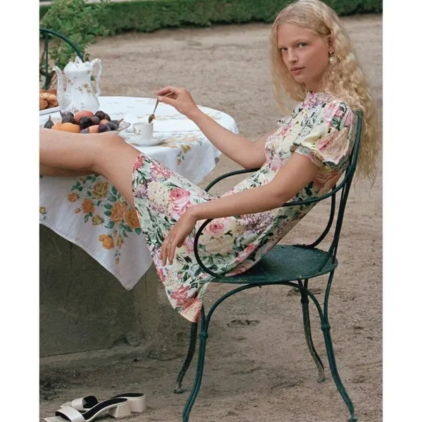 Faithfull The Brand Sidonie Floral Mini Dress - Image 7